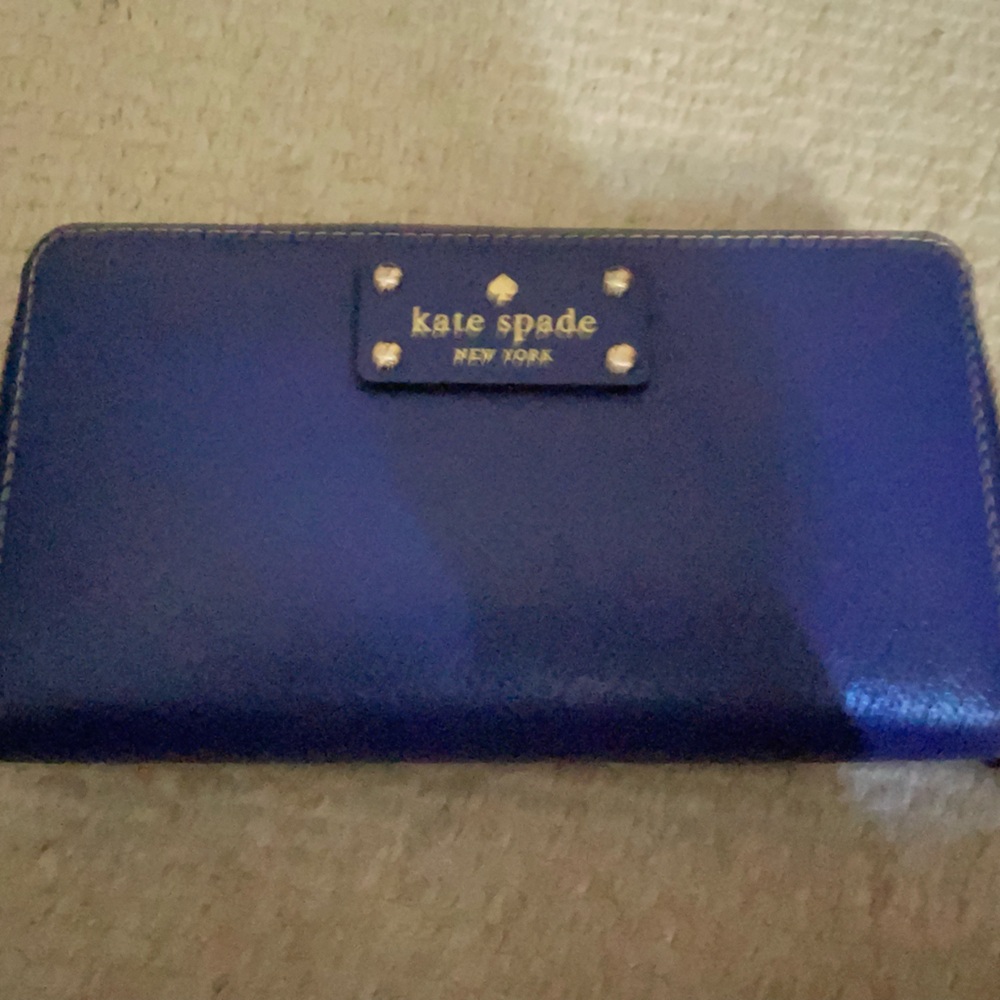 Kate Spade Royal Blue Wallet